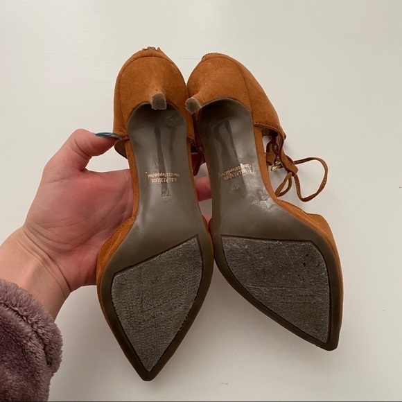 Marc Fisher lace up pointed heel size 7 - Picture 4 of 7